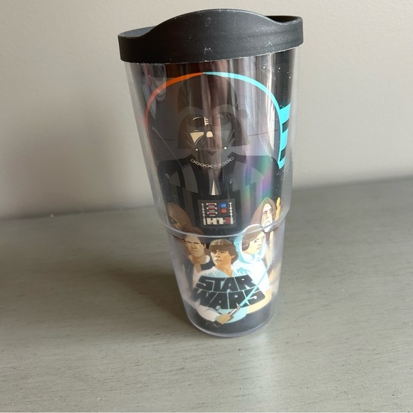 Tervis Star Wars Classic Double Wall Insulated Tumbler Lid Set- 24 oz USA RARE - Picture 5 of 17